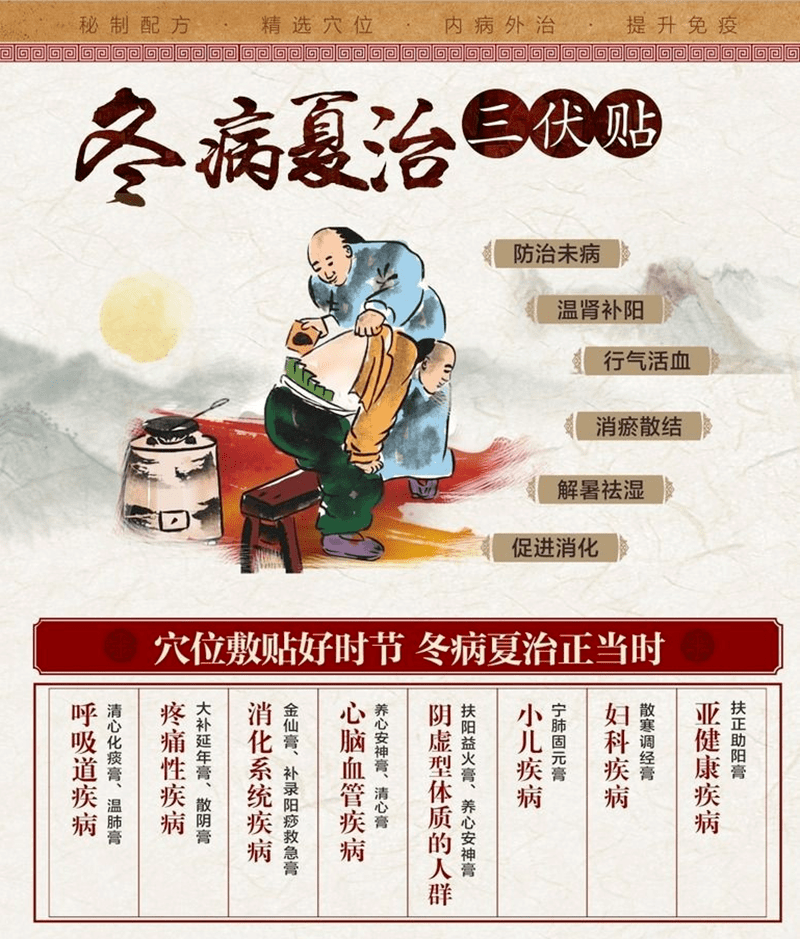 1、为什么三伏贴会发热？</p><p>三伏贴能治老寒腿吗？